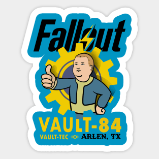 Vault Boy Bobby Clean Sticker